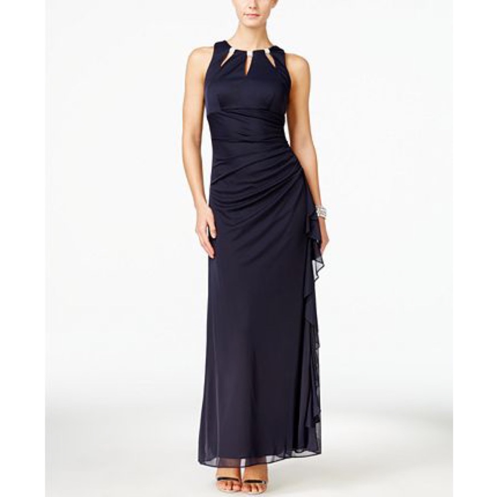 Betsy & Adam Navy Special Occasion Formal